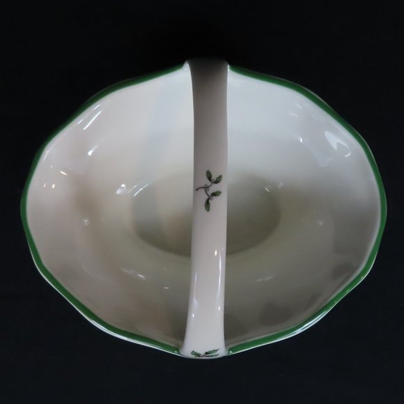 Spode Christmas Tree Candy Basket - Picture 7 of 10